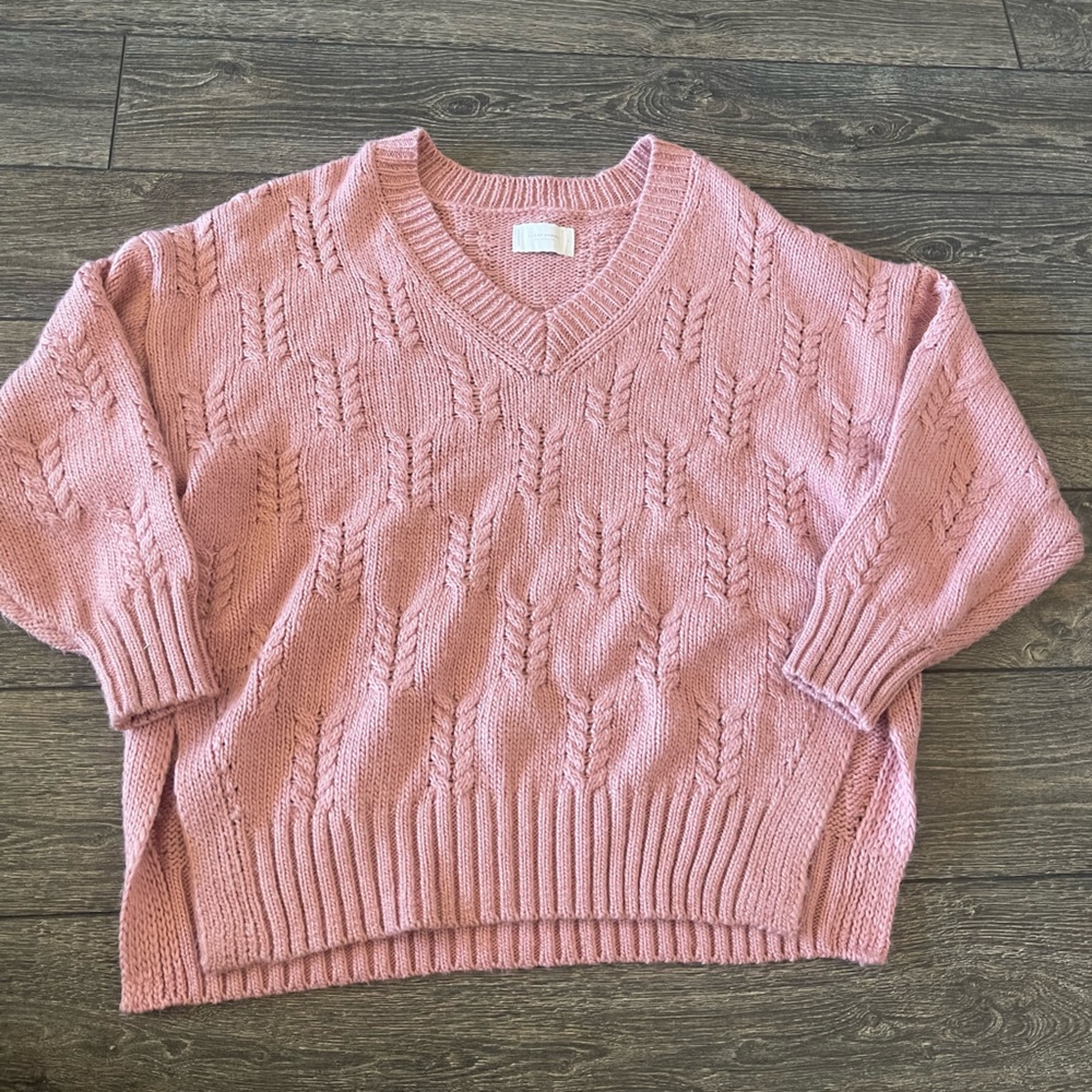 Pink Lucky Brand Sweater
